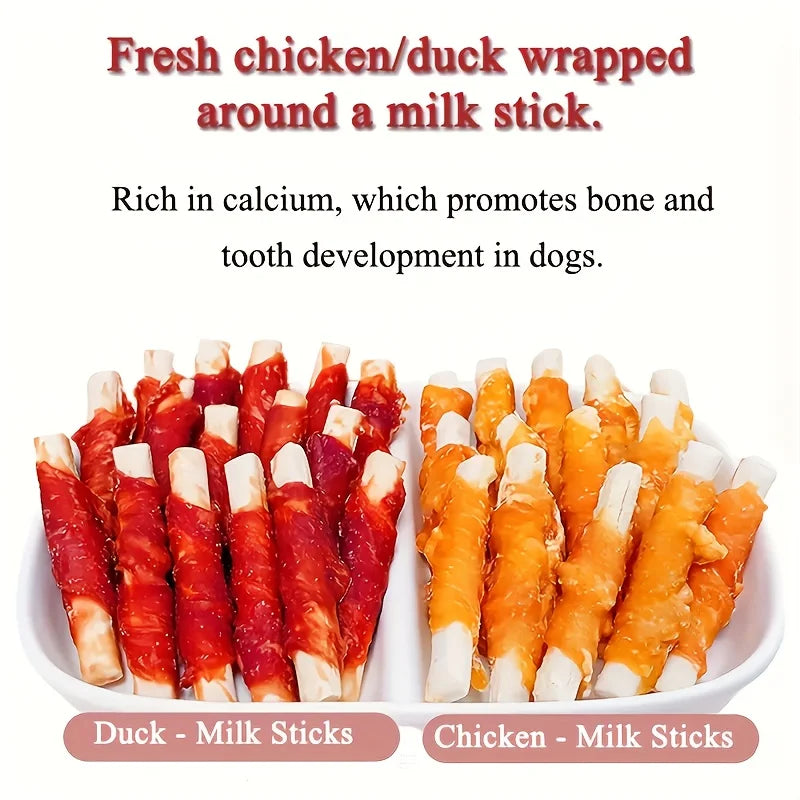 Duck & Sweet Potato Dog Treats – Healthy, Digestible Snacks for Small, Medium & Large Dogs (200g / 400g Packs)