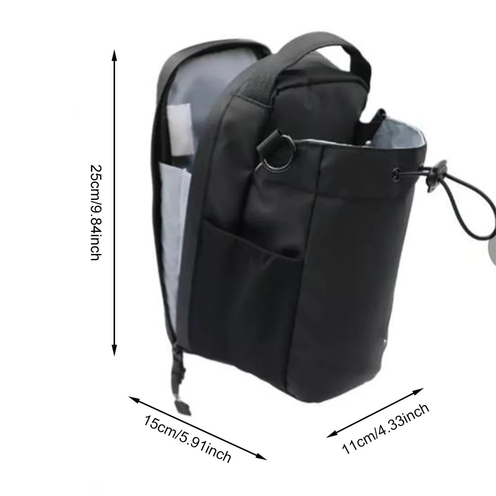 Magnetic Gym Sling Bag – Waterproof Sports Crossbody Shoulder Pack with Phone & Water Bottle Holder for Travel, Fitness & Outdoor Use