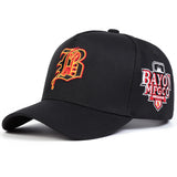Unisex Gothic Letter "B" Embroidery Baseball Cap – Adjustable Outdoor Casual Hat with Sun Protection