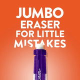 Clearpoint Mechanical Pencil Starter Kit – 0.9 mm HB #2 Lead, Textured Grip & Jumbo Erasers (2-Pack)