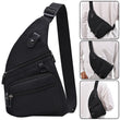 Anti-Theft Waterproof Travel Bag – Large-Capacity Crossbody Sling Shoulder Bag with Adjustable Strap for Outdoor Sports