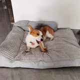 Large Dog Winter Warm Bed – Extra Large Deep Sleep Pet Mat for Small, Medium & Big Breeds