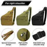 Tactical Nylon Chest & Shoulder Bag – Anti-Theft Multifunctional Holster Style Carry