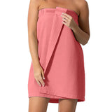 Women’s Quick-Drying Bath Towel Wrap – Soft Spa Body Wrap Bath Skirt with Adjustable Closure for Home, Gym & Travel