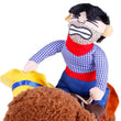 Halloween Dog Costume – Funny Cowboy Knight Pet Outfit for Parties, Role Play & Entertainment