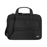 Executive Laptop Briefcase – Unbreakable Zipper, USB Charging Port & Padded Compartments with Trolley Strap