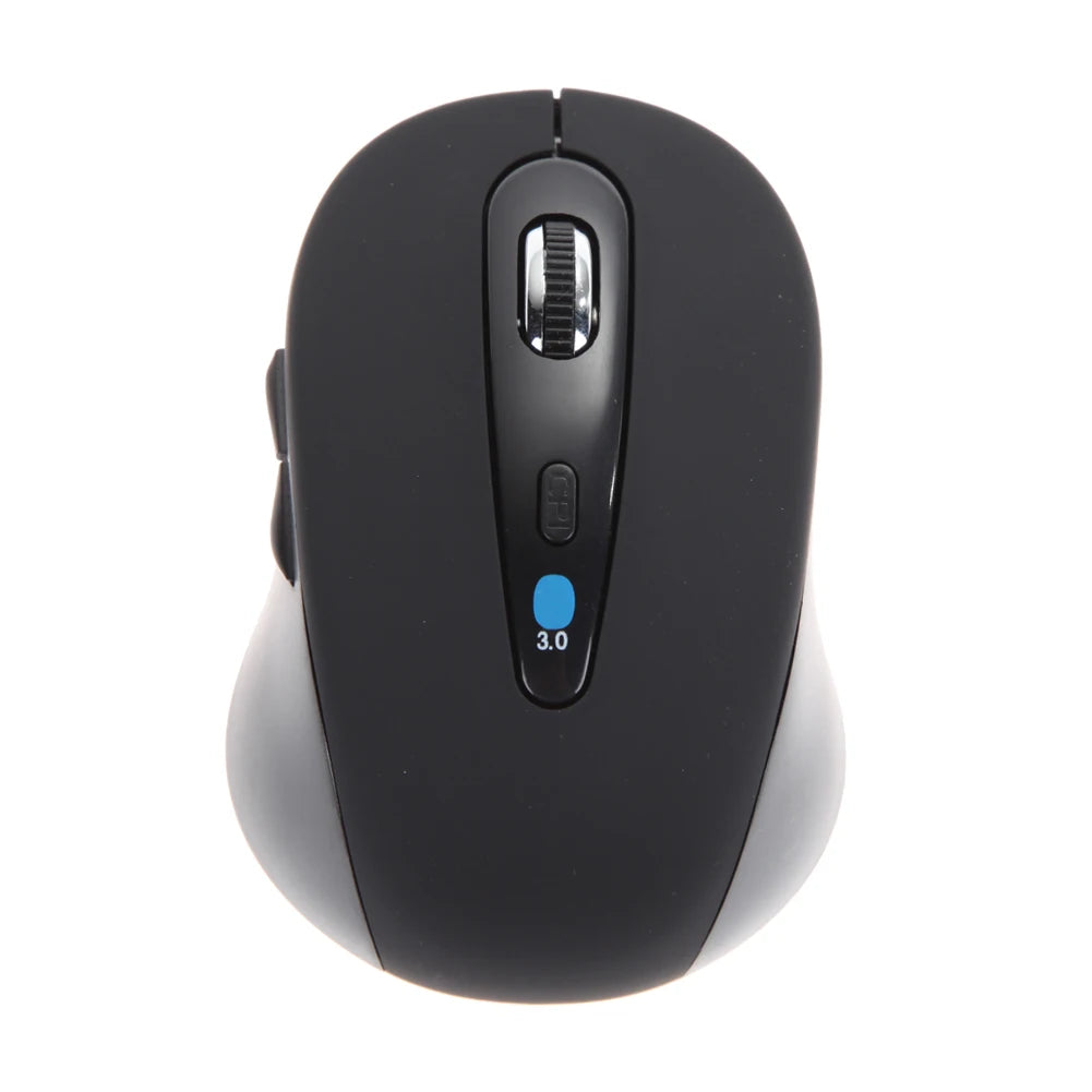 Small Portable Wireless Bluetooth Mouse – Compact Cordless Optical Mouse for Laptop, PC & Tablet