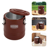 15.9QT Insulated Soup Container – 4-Gallon Commercial Food Warmer & Cooler for Catering & Events 🍲❄️🔥