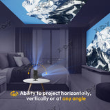 XGODY 4K Smart LED Projector – 12000L Android Home Theater with 5G WiFi, Bluetooth, HDMI & USB Connectivity