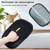 “Pet Grooming Gloves – Deshedding Brush Mitts for Dogs, Cats & Rabbits with Long, Short or Curly Hair”
