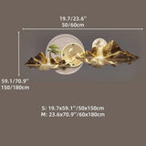Modern 3D LED Wall Clock – Mountain View Decorative Wall Art Clock for Living Room, Bedroom & Office