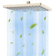 Rain Shower Head – 12″ Square High-Pressure Rainfall Shower with Adjustable Brass Joint