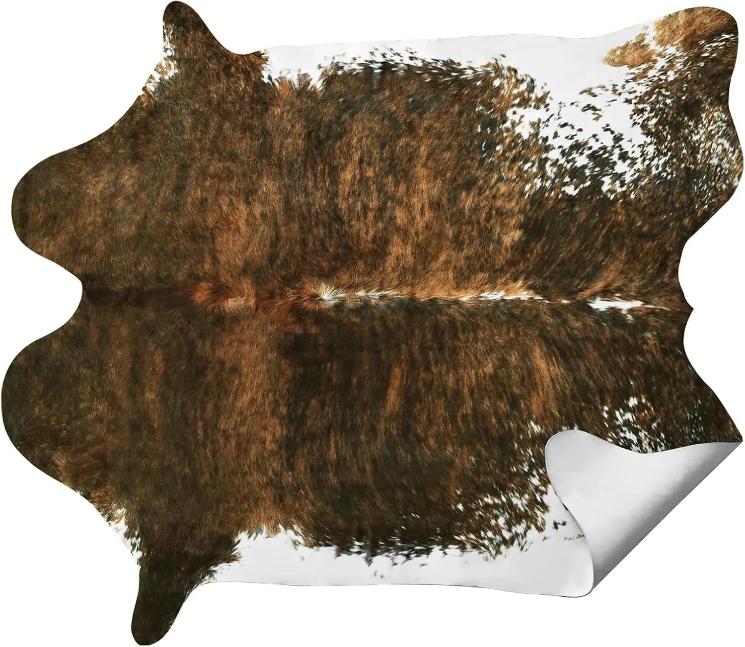 Faux Cowhide Area Rug – Large Soft Animal Print Carpet for Living Room & Bedroom Western Home Décor