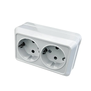 2 Socket with Ground