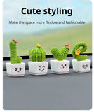 Set of 4 Mini Artificial Succulent Plants – Faux Green Succulent Décor for Home, Office & Tabletop Styling