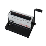 34-Hole Office Manual Wire Coil Spiral Binding Machine – 3:1 Punching & Binding System for 120-Sheet Paper Capacity