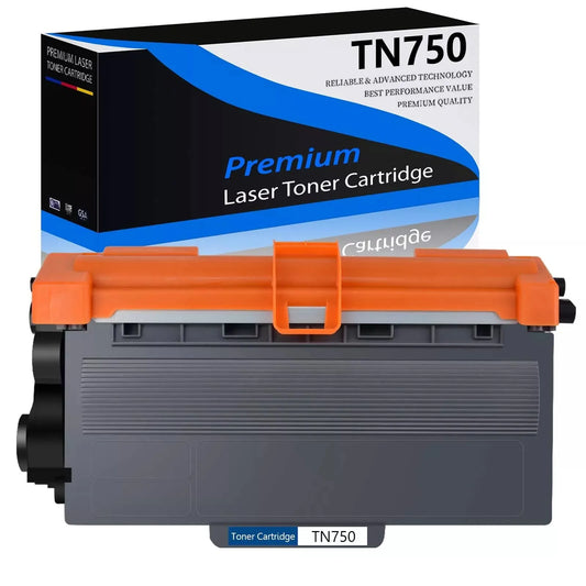 High-Yield Brother TN-750 Black Toner (8,000 Pages) + DR-720 Drum Unit (30,000 Pages) Combo