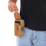 EDC Tactical MOLLE Waist Bag – Outdoor Fanny Pack & Phone Pouch | Belt-Mounted MOLLE Coin Purse for Camping & Hiking