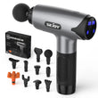 Deep-Tissue Massage Gun – 10 Interchangeable Heads & 30 Speed Levels for Full-Body Recovery