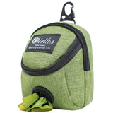 Portable Dog Treat Pouch & Training Bag – Multifunction Travel Bag with Poop Bag Dispenser for Outdoor Pet Training & Walks
