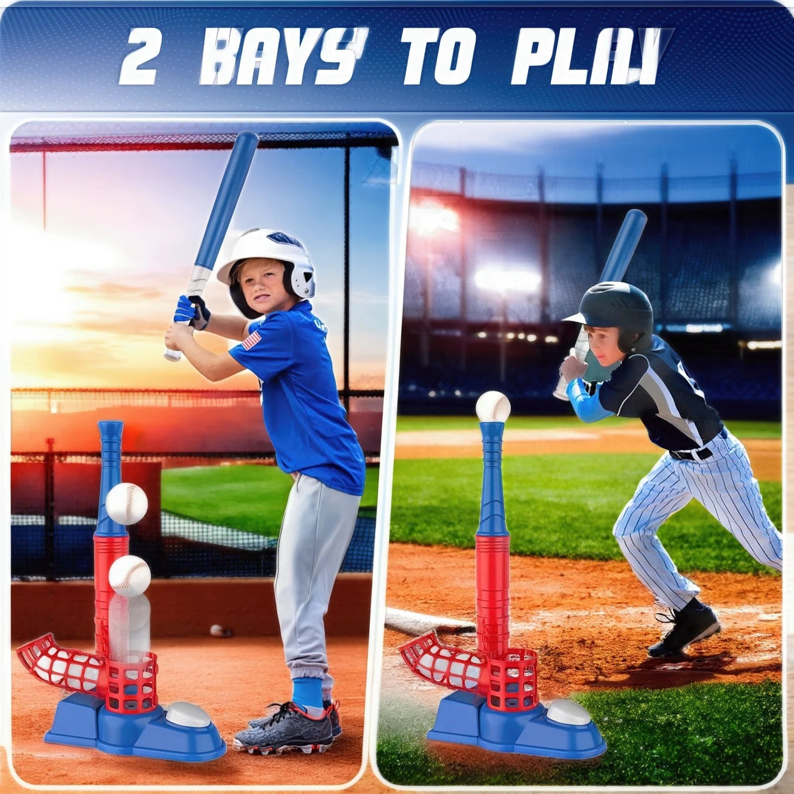 Foot-Operated Baseball Pitching Machine Set – 10-Ball Automatic Launcher for Outdoor Practice