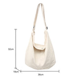 Japanese Harajuku Canvas Messenger Bag — Retro Large-Capacity Crossbody Handbag for Travel & Daily Use
