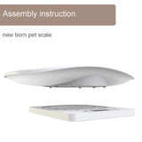 Small Animal & Kitchen Scale – Multifunction Digital Scale for Pets, Food & More (Max 22 lbs / 10kg)
