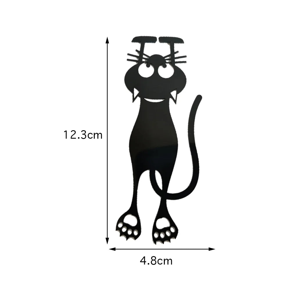 Whimsical 3D Cartoon Animal Hanging Bookmark & Reading Marker