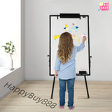 Adjustable Flip-Chart Whiteboard Tripod – 91 × 61 cm Magnetic Dry-Erase Easel for Office, School & Home