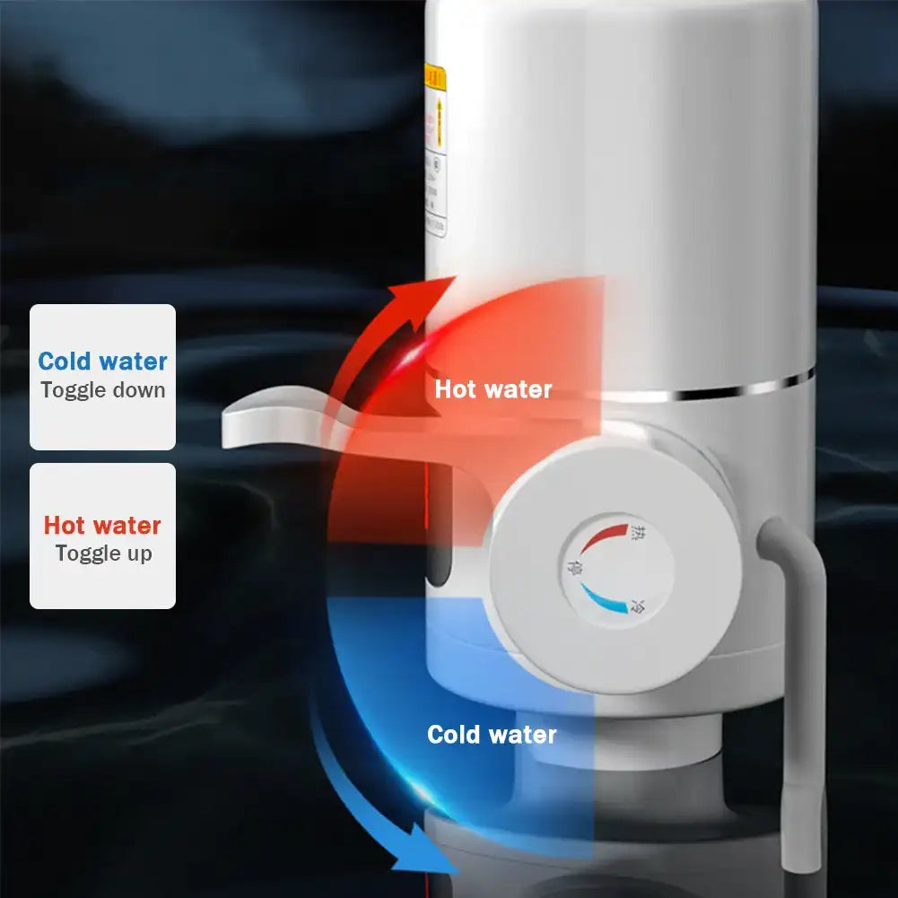 3000 W Instant-Heat Mixer Tap – Electric Hot & Cold Water Faucet with LCD Display & 360° Swivel