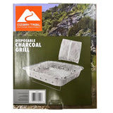 “Disposable Instant Charcoal Grill – Portable 540g Charcoal BBQ for Camping, Tailgating & Outdoor Parties”