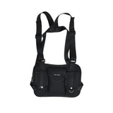 Sports Chest Bag – Large-Capacity Tactical Fanny Pack | Adjustable Breathable Chest Pouch for Workouts & Outdoor Exercise