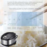 Japanese Rice Cooker with Fuzzy Logic Technology – 10 Cup Uncooked / 20 Cup Cooked, Large Capacity Rice Maker with 24-Hour Delay Timer