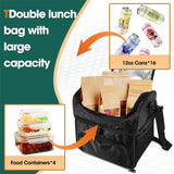 Double-Layer Ice Packs – Large Capacity, Easy-Clean, Heat-Insulated Travel & Picnic Cooler Pack