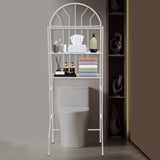 3-Tier Over The Toilet Storage Rack – Freestanding Metal Bathroom Shelf, Space-Saver Organizer