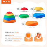 Succebuy 5–6 Pcs Balance Stepping Stones – Kids Training & Sensory Play Toys for Indoor/Outdoor Games 🪨👧👦