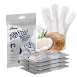 40 pcs Pet Grooming Gloves & Disposable Wipes – Deshedding Mitts for Dogs & Cats with Antibacterial Odor-Control