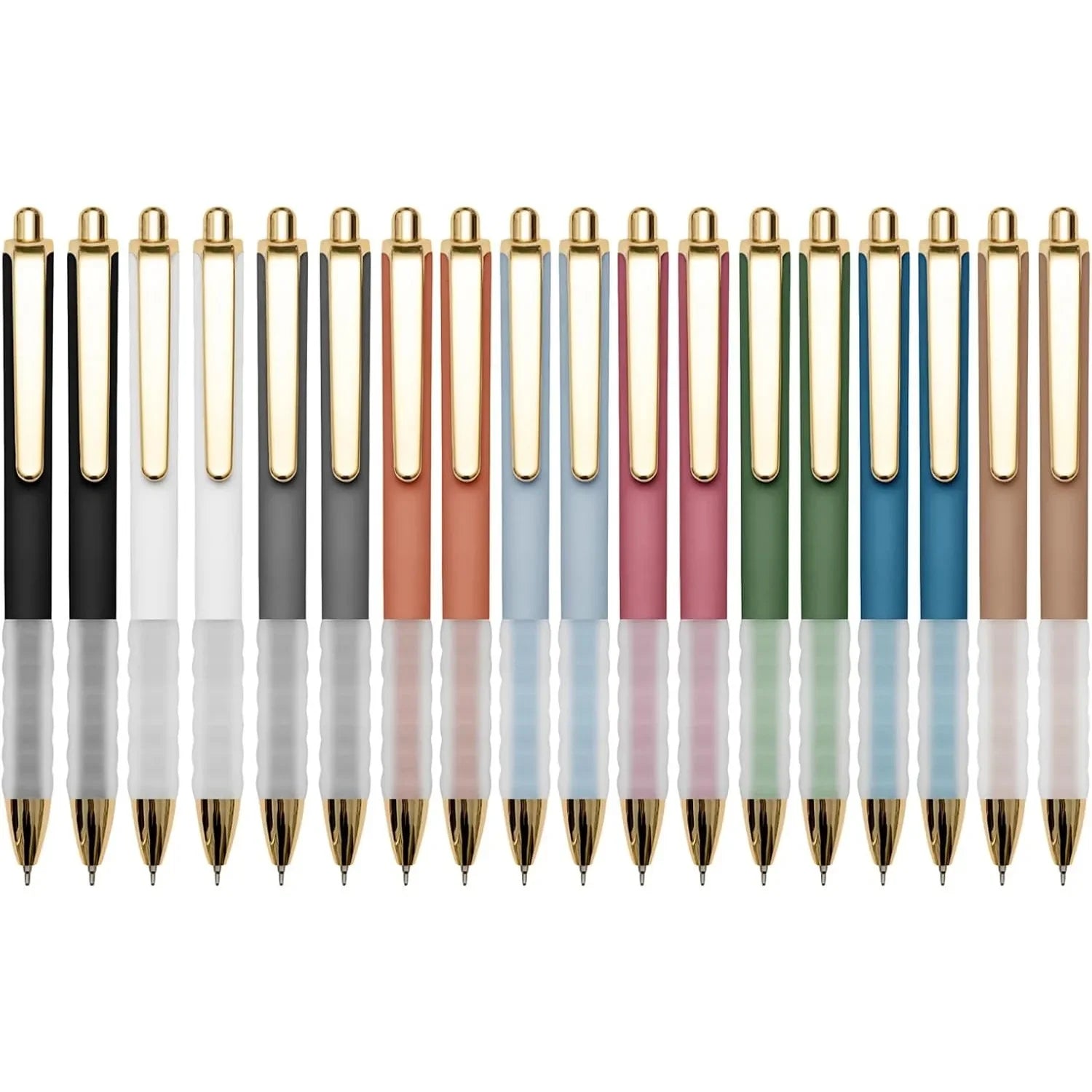 Ballpoint Pens – 18-Pack Black 1.0mm Medium Point Retractable Pens with Soft Grip ✍️