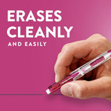 Clear Point Mechanical Pencils – 0.7 mm Lead with Advance Mechanism & Jumbo Eraser (2-Pack)