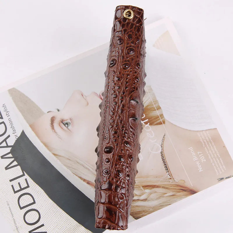 Women’s Crocodile PU Leather Wallet – Large-Capacity Organizer Clutch with Phone Pocket & Credit Card Holder