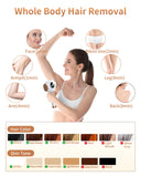IPL Hair Removal Laser – 999,999 Flashes, 3-in-1 Permanent Painless Epilator for Men & Women, Whole-Body Use