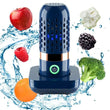 2-in-1 Portable Fruit & Vegetable Cleaning Capsule Machine – USB Rechargeable Produce Washer