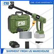 Cordless Pressure Washer 1500 PSI – Portable Handheld Power Cleaner with 6-in-1 Nozzle & 2 × 3.0Ah Batteries