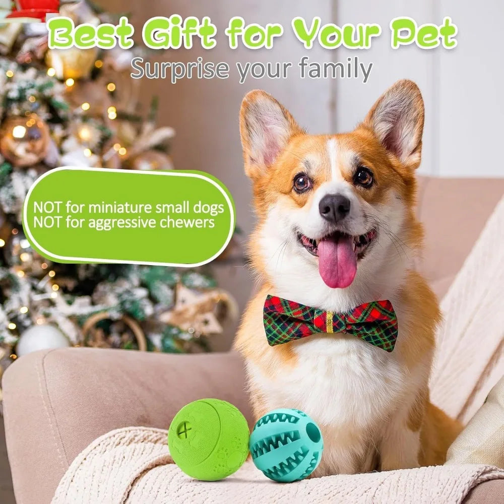 Interactive Dog Treat Ball – Durable Teething Toy, Slow Feeder & IQ Training for Puppies