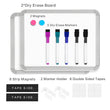 2-Pack 8.5×11 Portable Whiteboards – Reusable Dry Erase Boards for Home, Office & Classroom 🧲🖊️