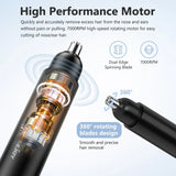 SEJOY USB Rechargeable Electric Nose & Ear Hair Trimmer – High-Speed Motor Grooming Tool for Men & Women 🎯