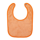 Solid Terry Towel Baby Bibs – Soft Cotton Adjustable Feeding & Burp Bandanas | Korean Style Pocket Bibs for Boys & Girls