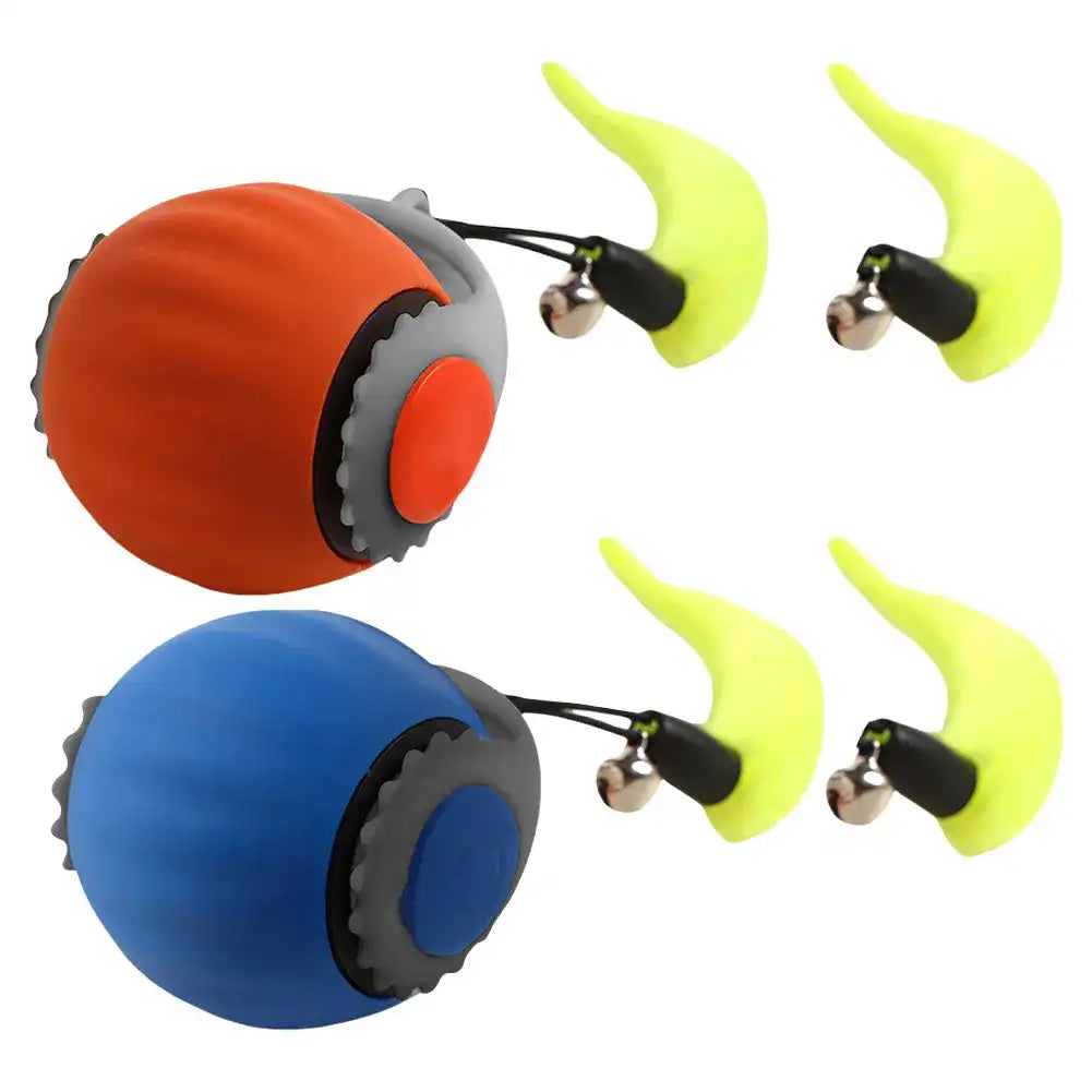 Interactive Rolling Ball Toy for Cats & Small Dogs – USB Rechargeable Smart Pet Wheel with Faux Tail