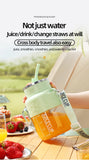 27oz Portable USB Rechargeable Blender – Large Capacity Electric Juice Cup for Smoothies, Milkshakes & More 🍓⚡