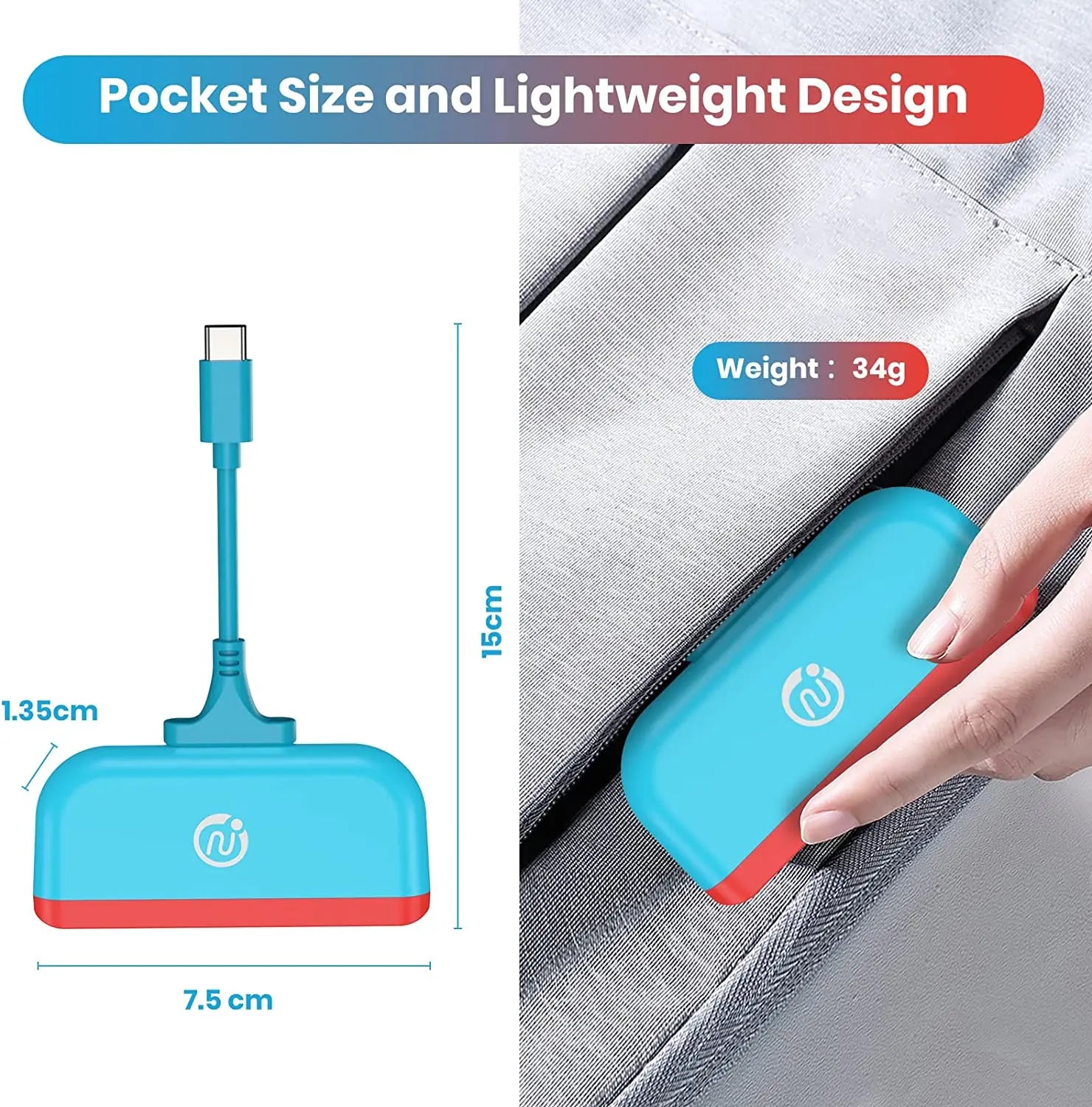 Newdery Universal Dock for Nintendo Switch OLED • Steam Deck • Samsung DeX – 4K HDMI Hub Type-C Adapter
